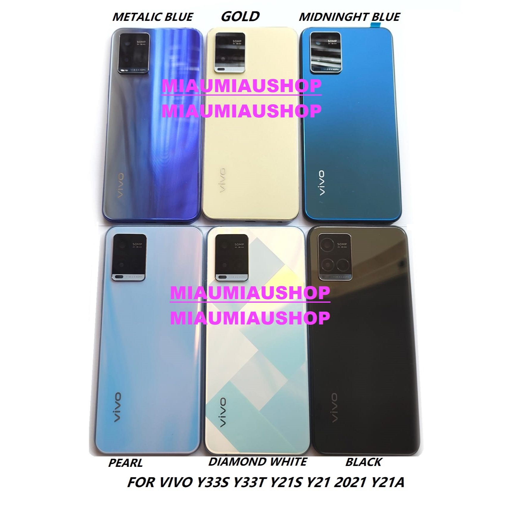 Jual Fullset Back Casing Kesing Housing Vivo Y S Y T Y S Y