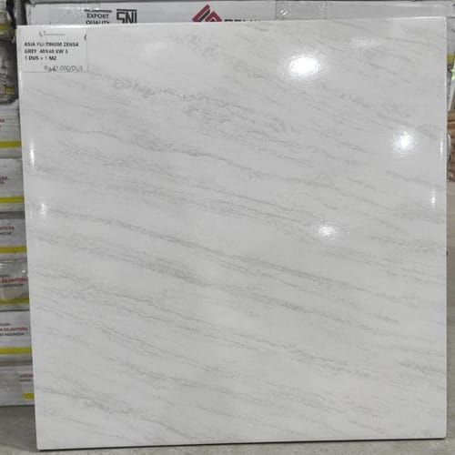 Jual Asia Tile Zensa Grey Keramik Lantai X Kw Kilap Gloosy