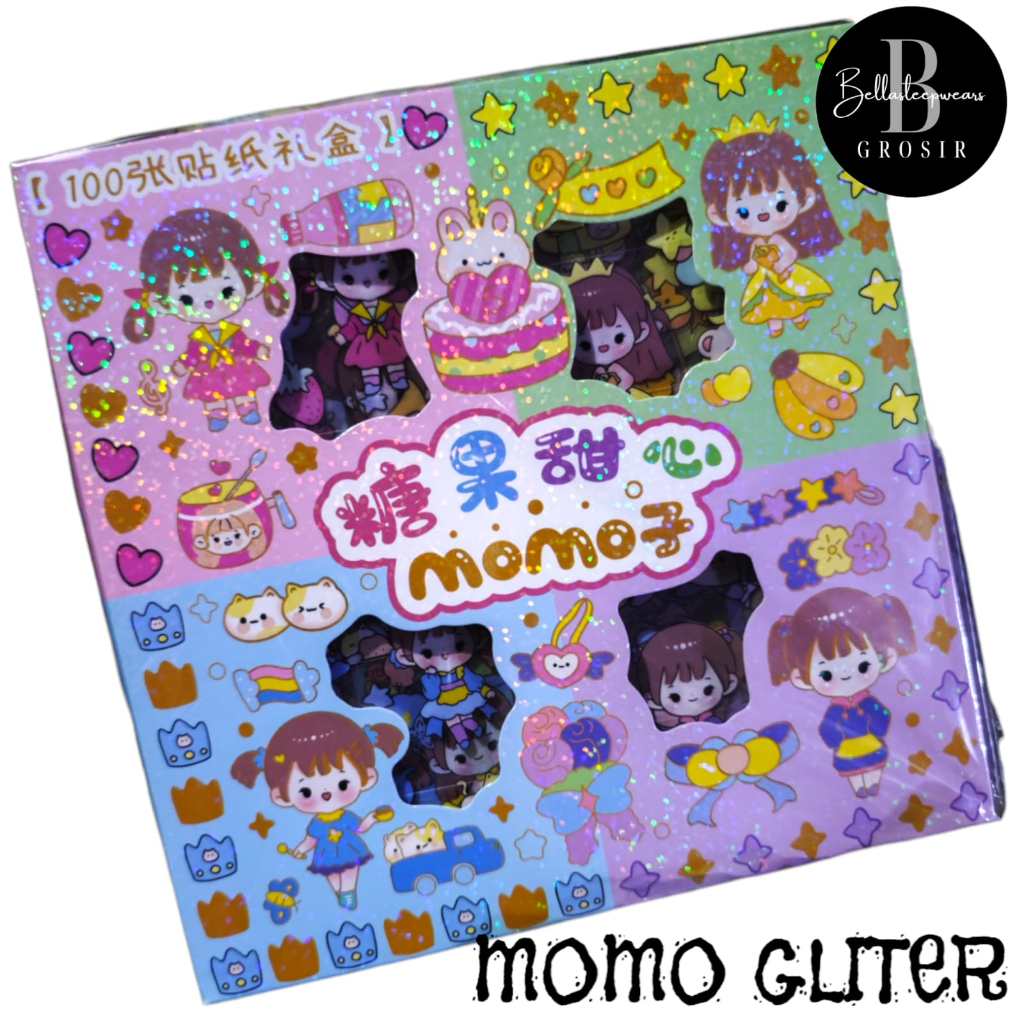 Jual BELLA ISI 100 PC STIKER 2D LABUBU NONO RAINBOW MIX 2D VIRAL