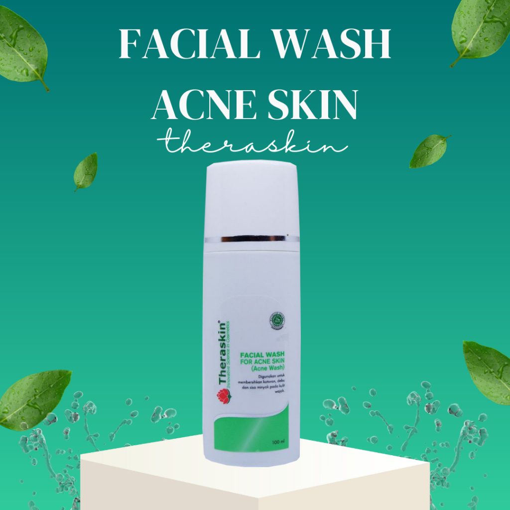 Jual Theraskin Facial Wash Acne Skin Sabun Acne Shopee Indonesia