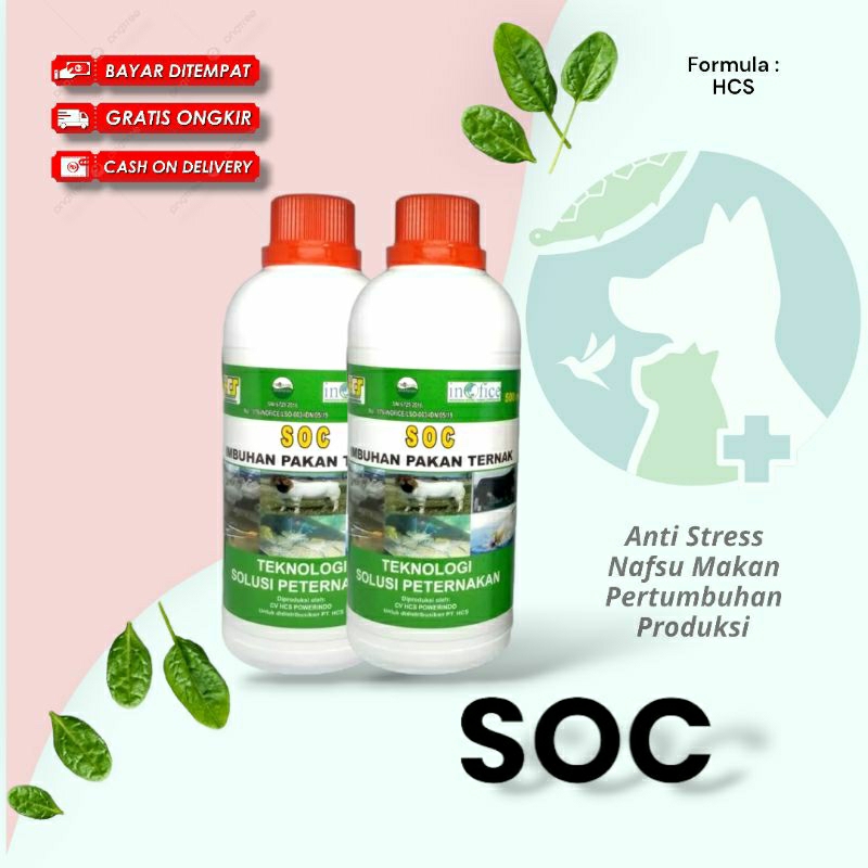 Jual Best Seller Member Soc Hcs Suplemen Vitamin Fermentasi Pakan