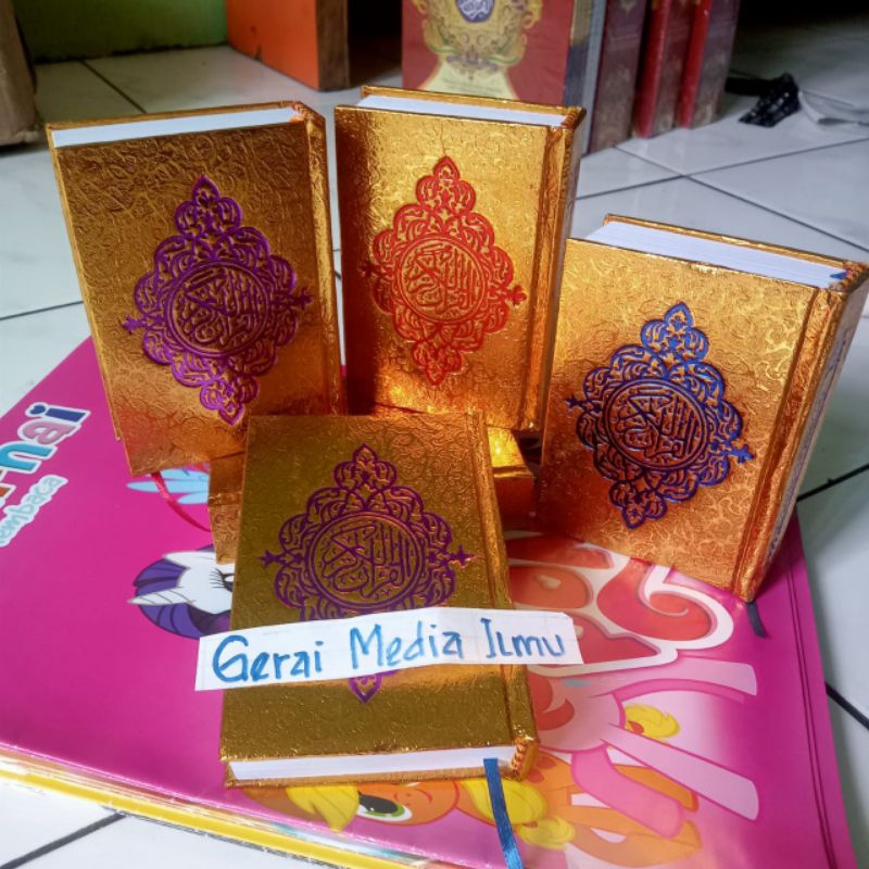 Jual Al Quran Emas Saku Al Quran Saku A7 Shopee Indonesia