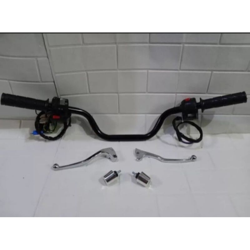 Jual Paket Lengkap Stang Vixion Old Plus Saklar Holder Kanan Kiri Plus