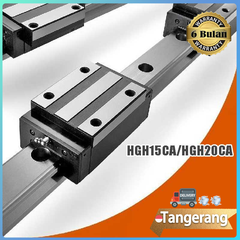 Jual HGH15CA HGH20CA Linear Block Bearing Linear Guide Bearing Sliding