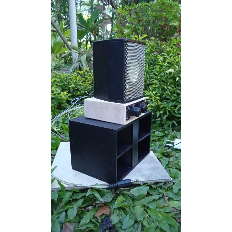 Jual Miniatur Sound System Siap Bunyi Kelas Kamaran Musik Box Versi