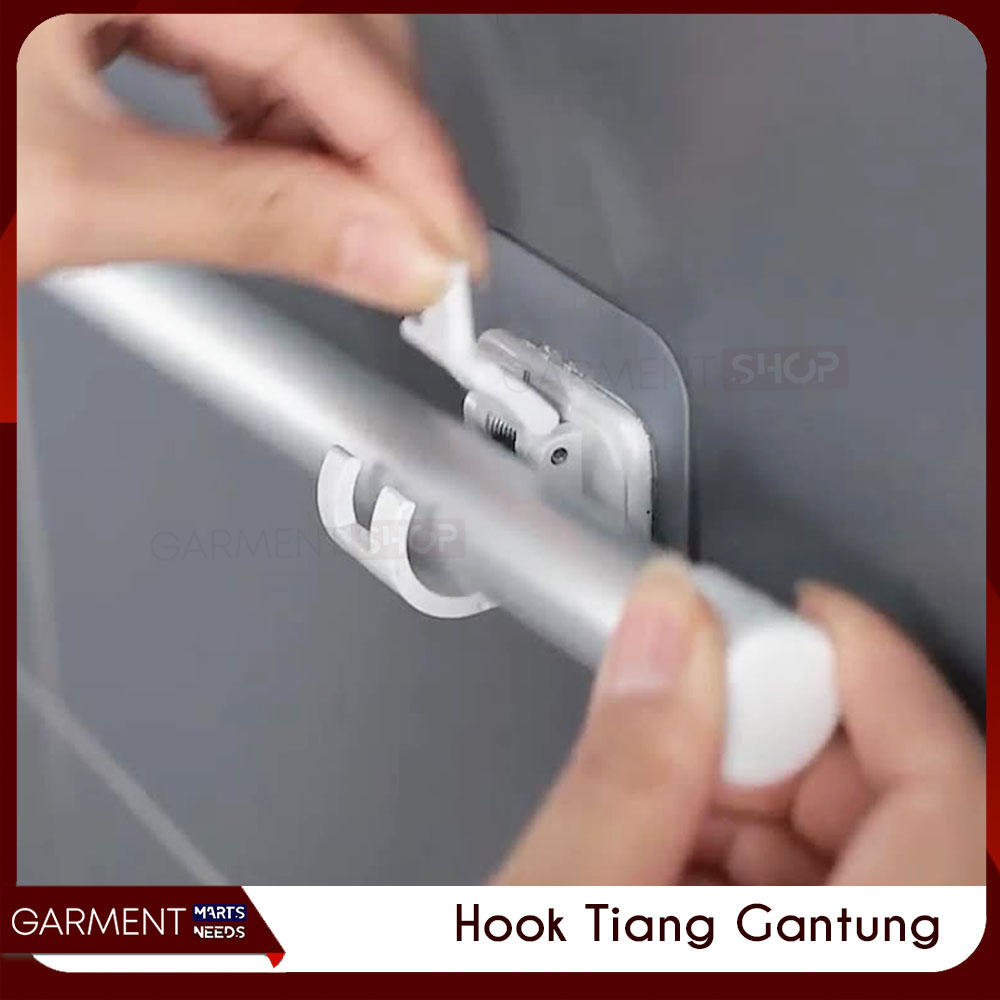 Jual TIAREN Tiang Gorden Flexible Gantungan Tirai Shower Kamar Mandi