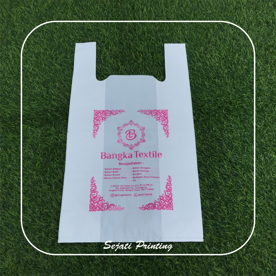 Jual Plastik Sablon Murah HD Kresek 24 26 28 FREE DESAIN