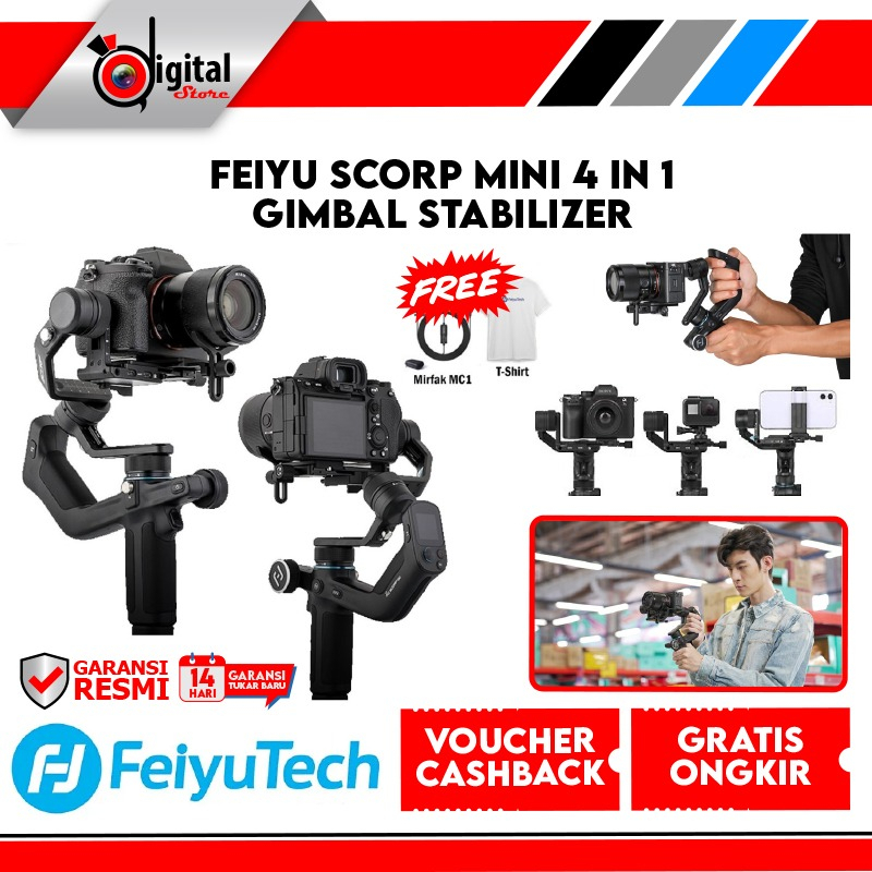 Jual Feiyu Scorp Mini In Gimbal Stabilizer Feiyutech Scorp Mini