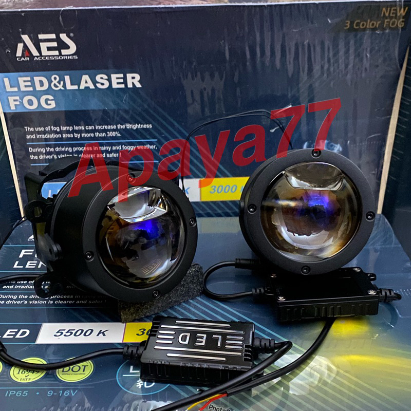 Jual Biled Foglamp Iphcar Aes Warna Laser Nonlaser Hilow Breket