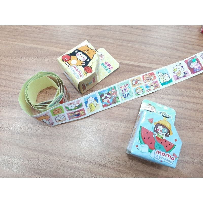 Jual Stiker Roll Momo Sticker Viral Sticker Momo Lucu Sticker