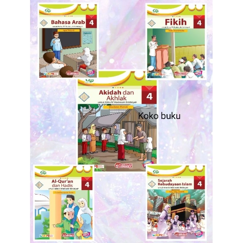 Jual Buku Paket Kelas 4 SD Mi Kurikulum Merdeka Aqila Ski Fikih