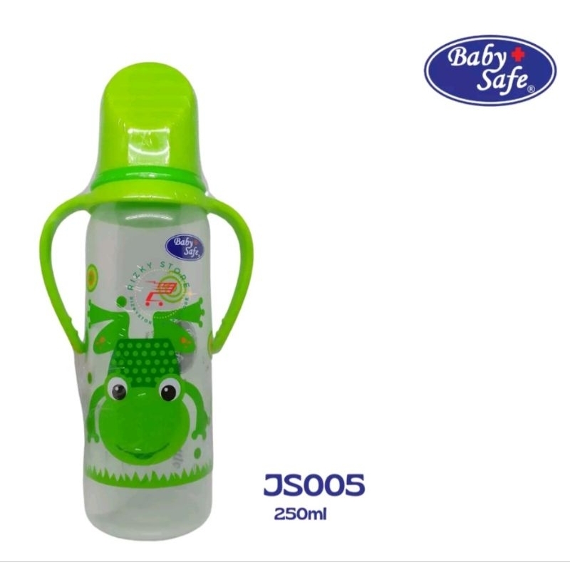 Jual Baby Safe Botol Susu Bayi Slim Neck 250ml Baby Safe Js005 Bpa Free