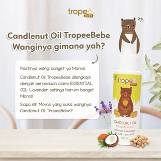 Jual Tropee Bebe Candlenut Oil Ml Hair Oil Minyak Kemiri Penumbuh