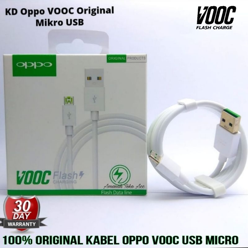 Jual KABEL DATA OPPO VOOC FLASH CHARGE ORIGINAL 100 FAST CHARGING USB