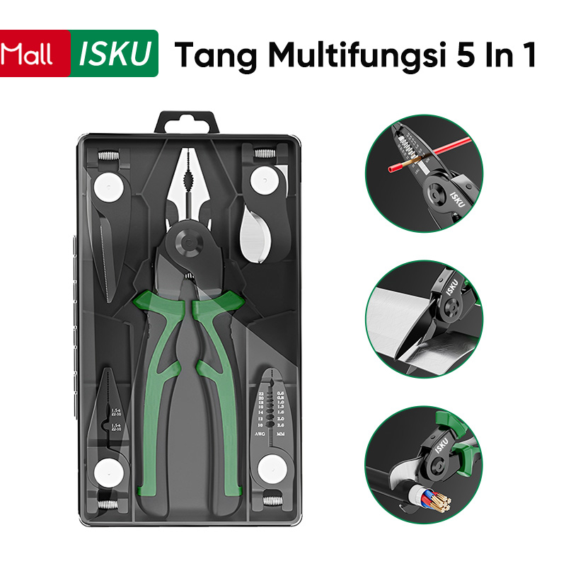 Jual Isku Tang Kombinasi Multifungsi In Tang Kawat Tang Jepit Tang