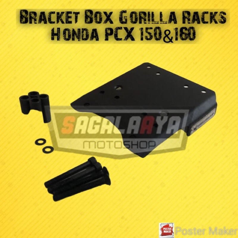 Jual Bracket Top Box Honda PCX 150 PCX 160 GorillaRacks Original