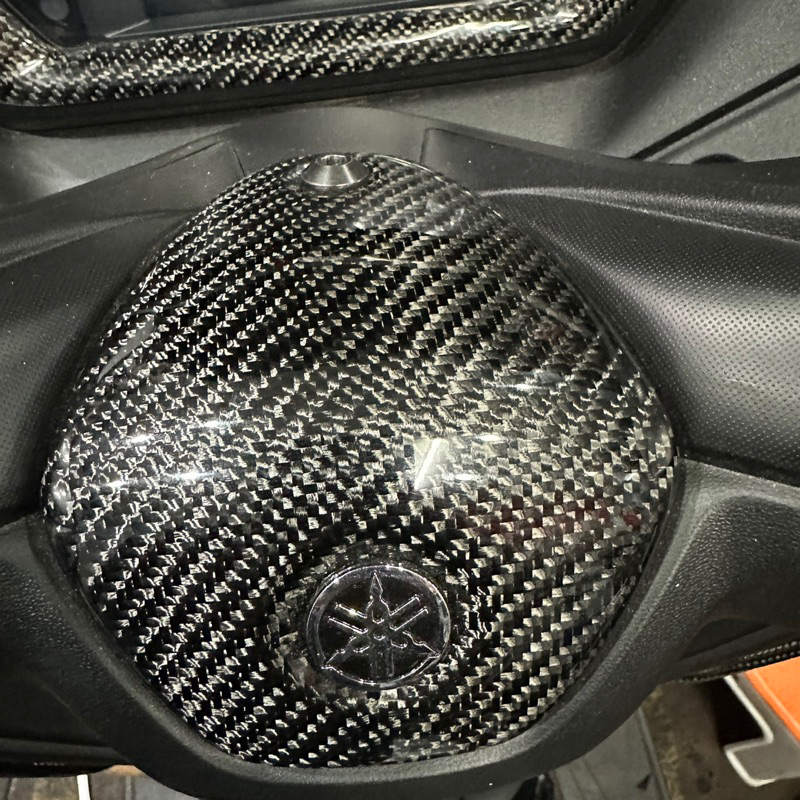 Jual Cover Tengah Stang Carbon Kevlar Xmax Old Connected PREMIUM