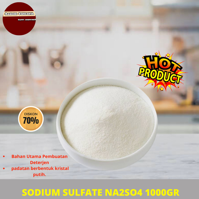 Jual Sodium Sulfat Natrium Sulfat Na2So4 1KG Shopee Indonesia