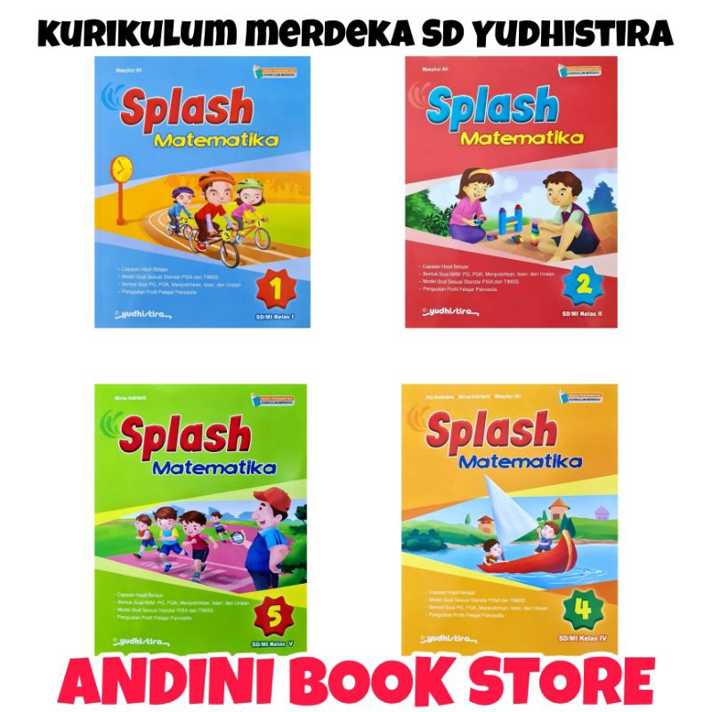 Jual Buku Splash Matematika Kelas Sd Mi Kurikulum Merdeka