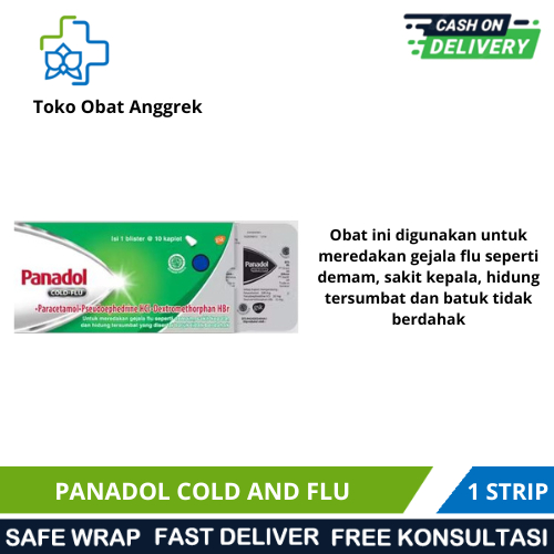 Jual Panadol Cold Flu Panadol Hijau Meredakan Flu Dan Batuk Shopee