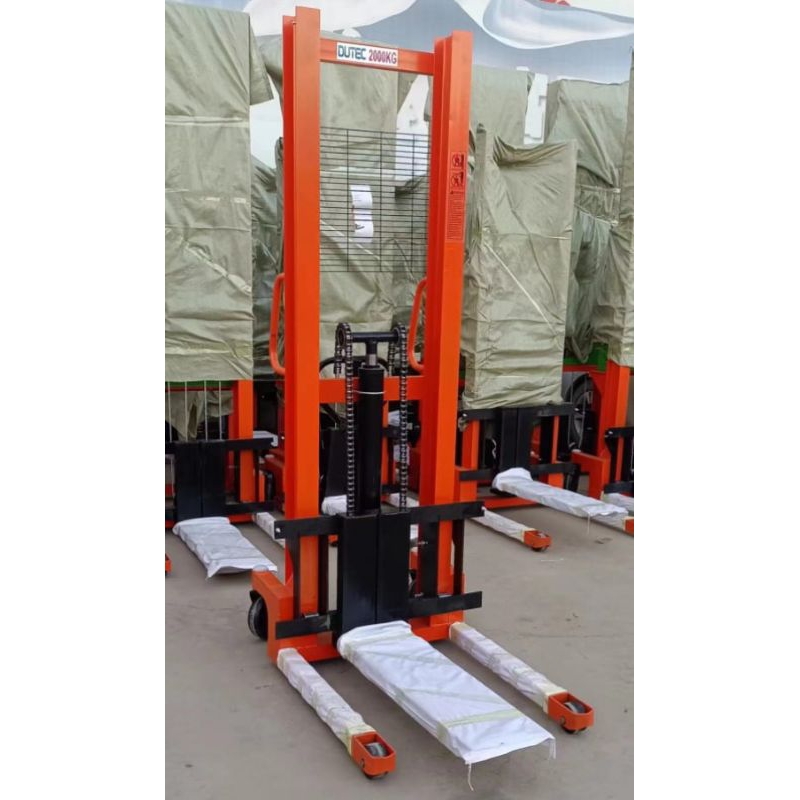 Jual DUTEC Hand Stacker Manual Forklift Manual Kapasitas 1Ton 2Ton