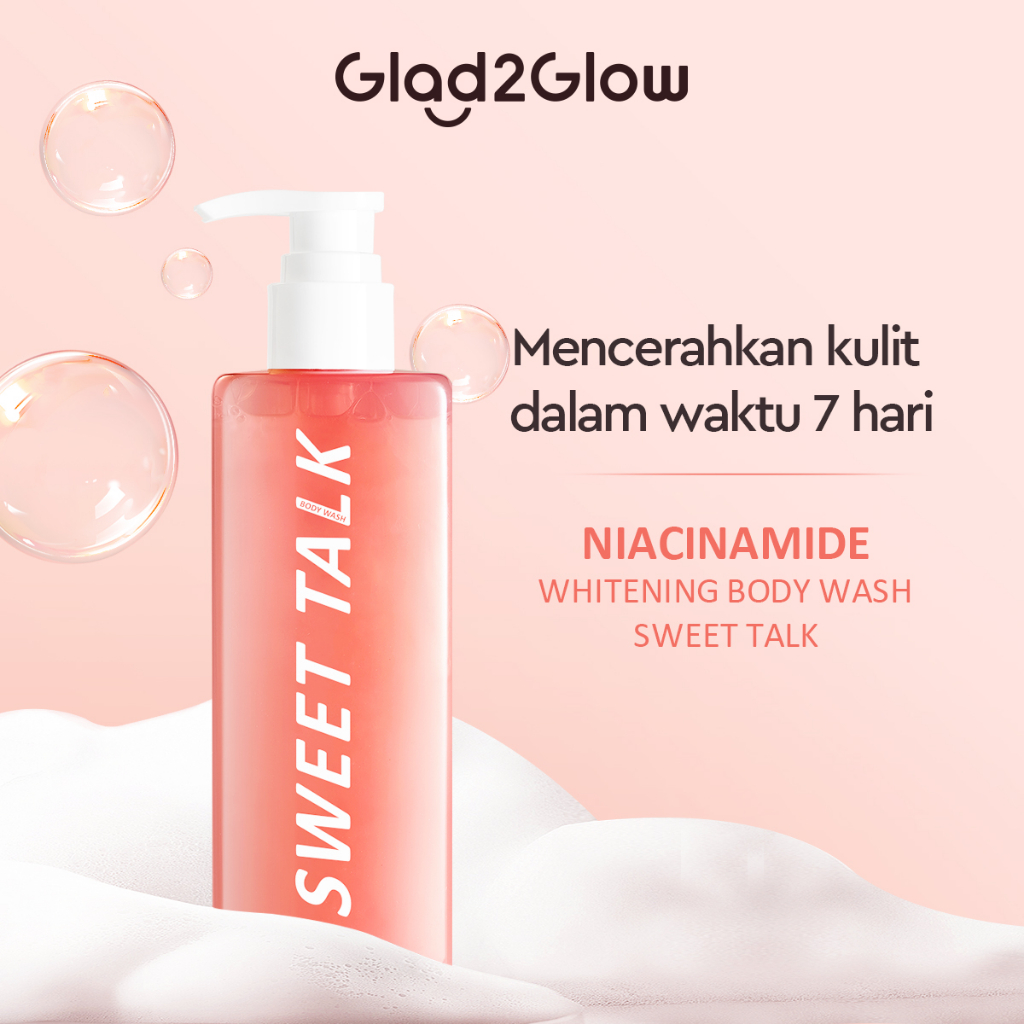 Jual BPOMGlad2Glow Whitening Body Wash Shower Gel Sabun Mandi Cair