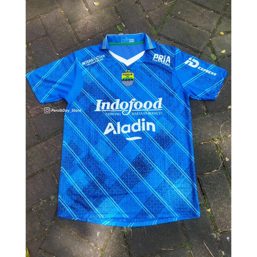 Jual Jersey Persib Bandung Home Lokal Kaos Baju Bola Shopee