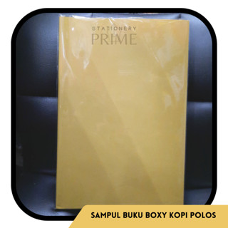 Jual Sampul Buku Tulis Ukuran BOXY Kopi POLOS Samson Isi 20 Lembar