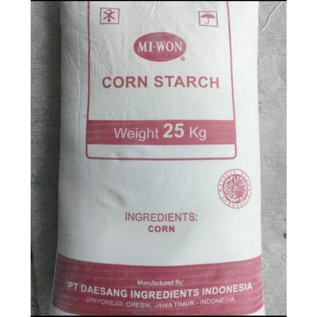 Jual Maizena Miwon 25kg Cornstarch Mi Won Gosend Grab Only