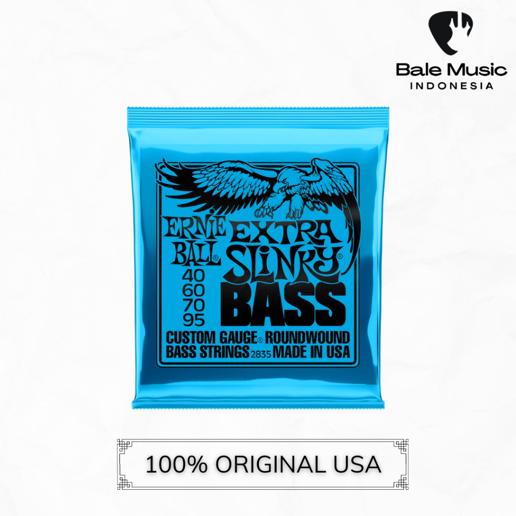 Jual Senar Bass Ernie Ball Extra Slinky Original Usa