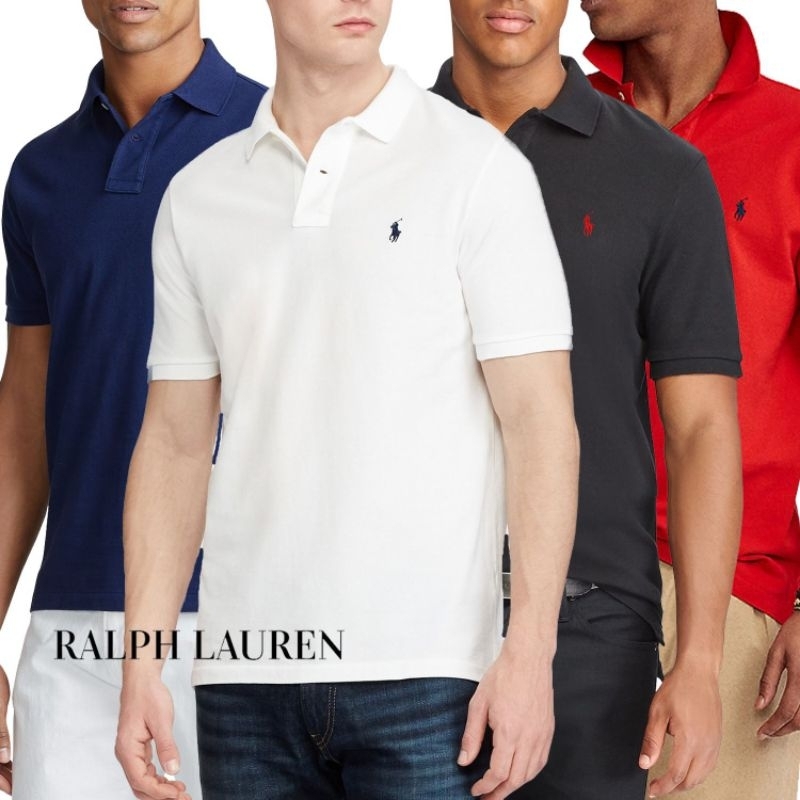 Jual Polo Shirt Tshirt Kaos Kerah Ralph Lauren Small Emblem Shopee