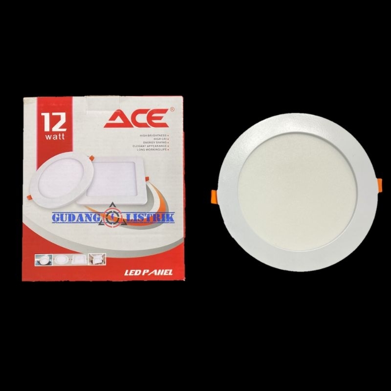 Jual Lampu Downlight Led Ib Inbow Tanam Panel Led Light Watt Ace