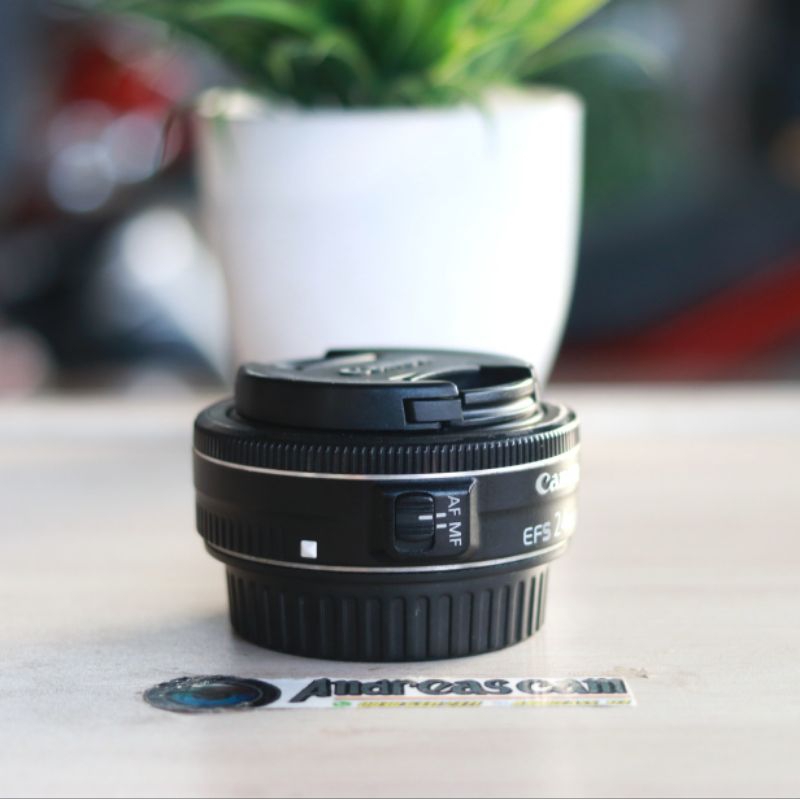 Jual Lensa Fix Mm Canon Mulus Tajam Bokeh Tinggal Pakai Shopee