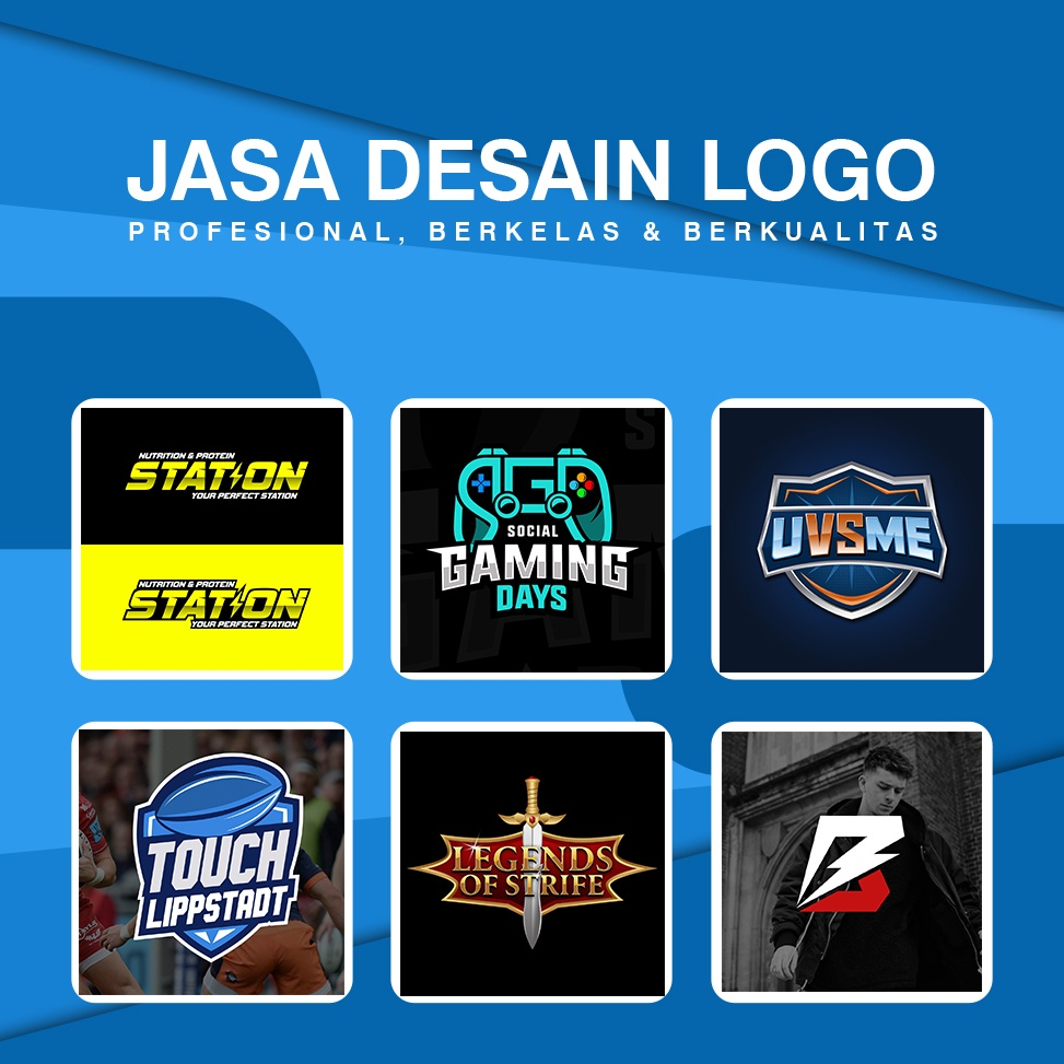 Jual Jasa Desain Logo Esport Shopee Indonesia