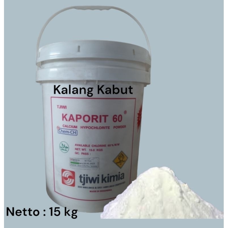 Jual Kaporit Tjiwi Powder Netto Kg Shopee Indonesia