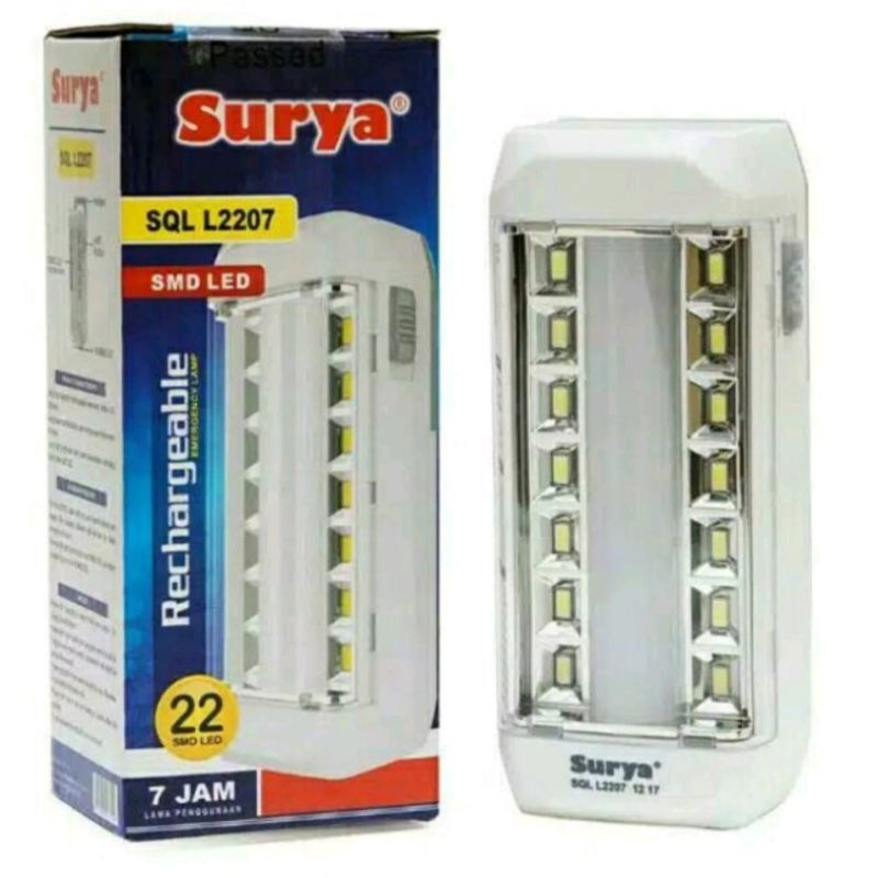 Jual Lampu Emergency Surya Sql L Smd Led Shopee Indonesia