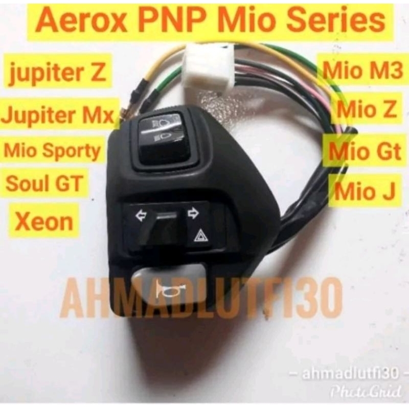 Jual Saklar Holder Kiri Aerox PNP Mio Series Jupiter Z MX Yamaha