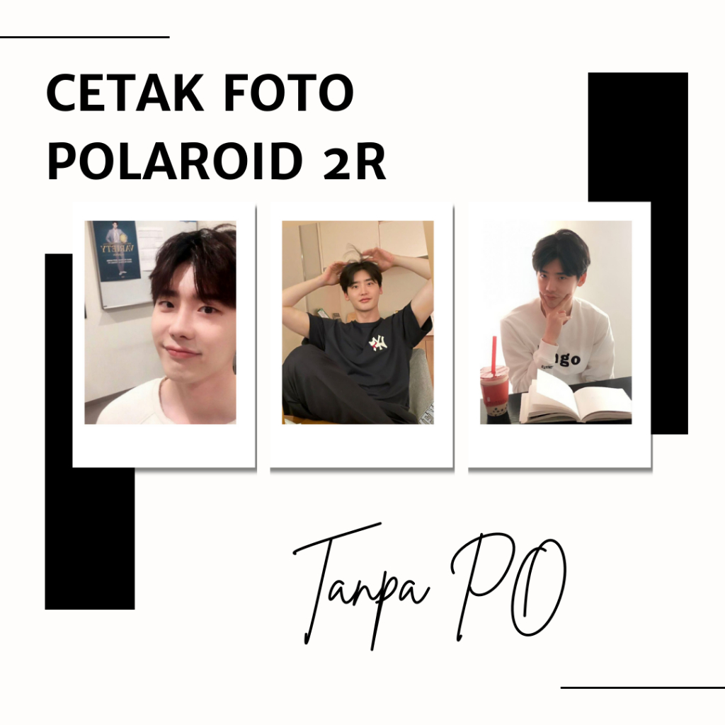 Jual CETAK FOTO POLAROID 2R LAMINASI GLOSSY MURAH Shopee Indonesia