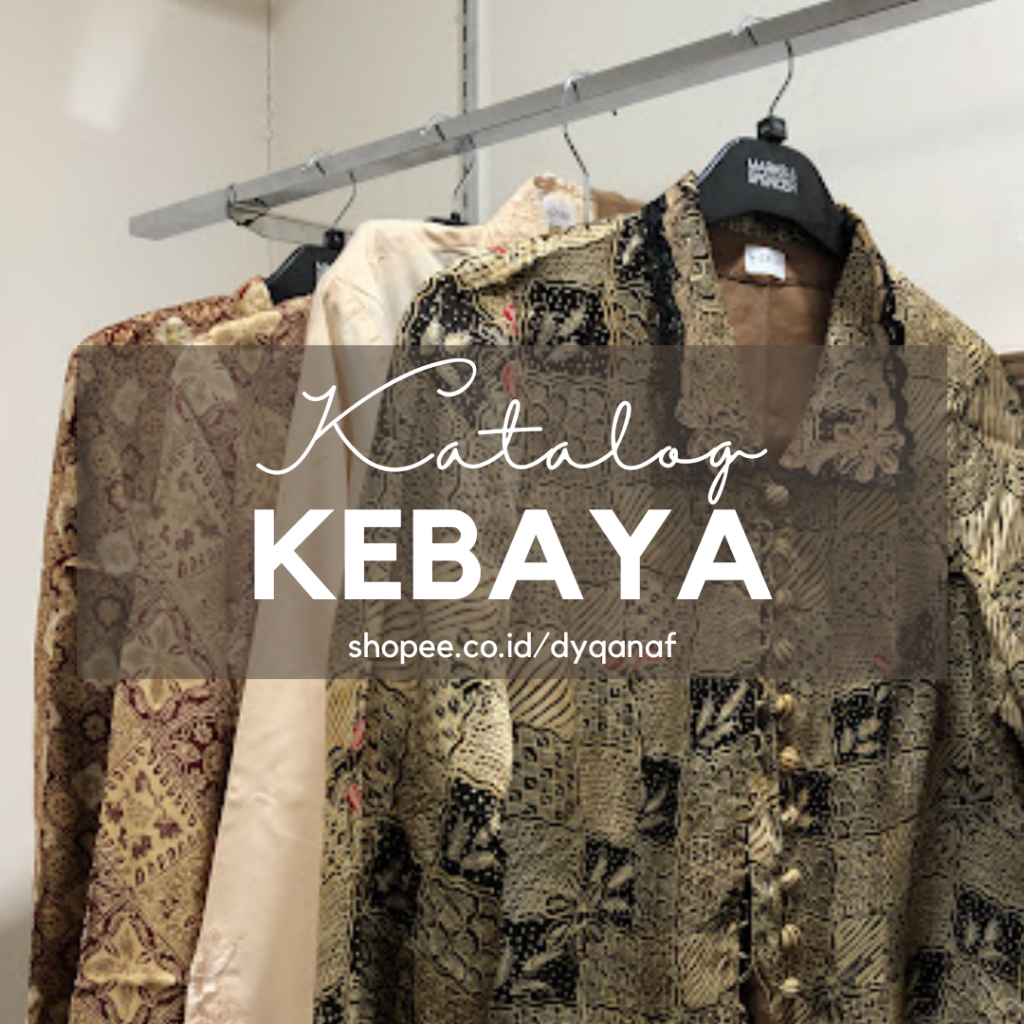 Jual Thrift Preloved Kebaya Tradisional Batik Renda Bordir Sutra Halus