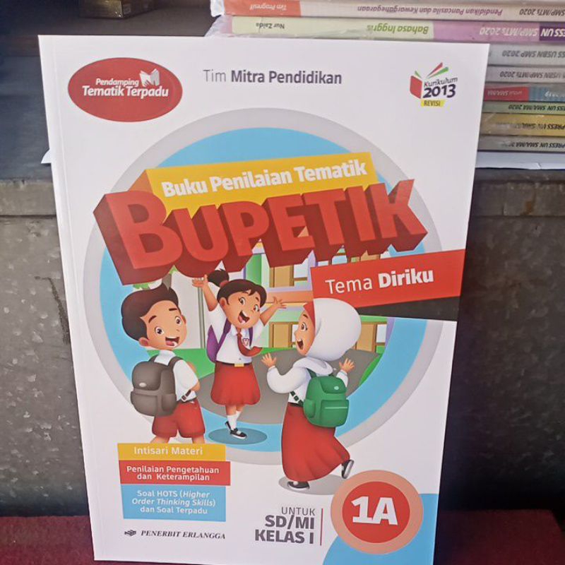 Jual Buku Penilaian Tematik Bupetik Tema Diriku Untuk SD Kelas 1A