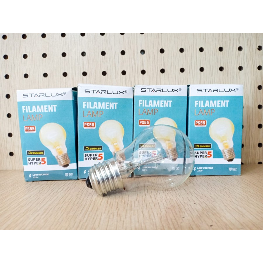 Jual STARLUX Lampu Filament Pijar 5W Cahaya Kuning 5 Watt Shopee