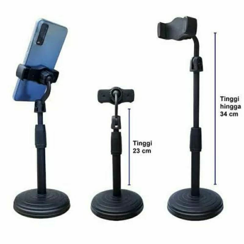 Jual Stand Holder Universal Tripod Simpel Untuk HP Smartphone Dan