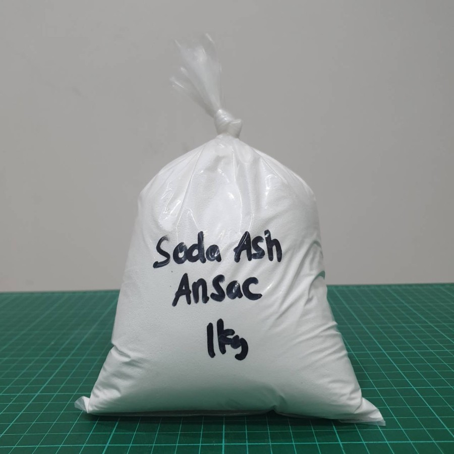 Jual Soda Ash Dense 99 5 Ansac 1 Kilogram Soda Abu Natrium Karbonat