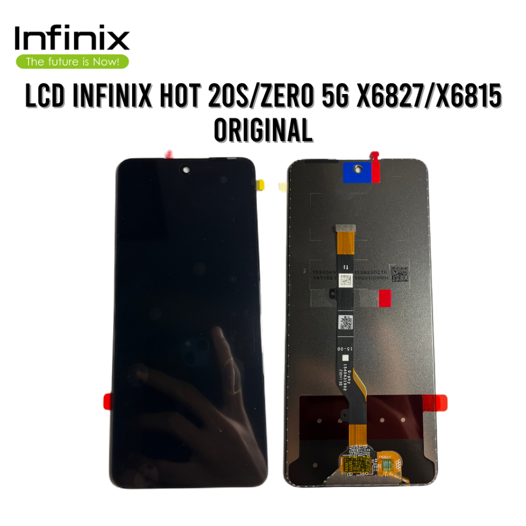 Jual LCD TOUCHSCREEN INFINIX HOT 20S ZERO 5G X6827 X6815 ORIGINAL