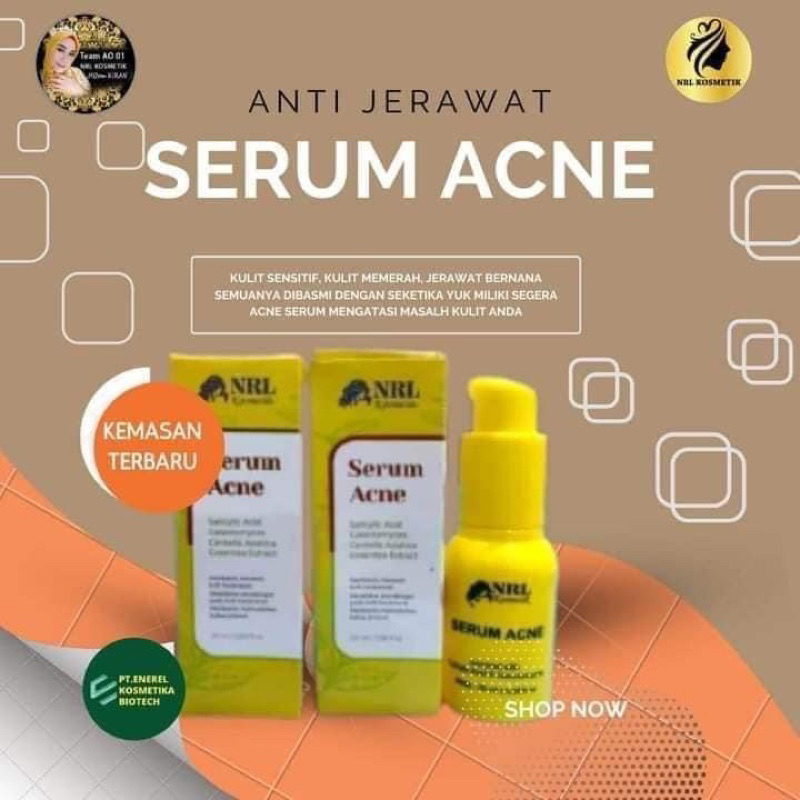 Jual Serum Acne Nrl Kemasan Baru Shopee Indonesia