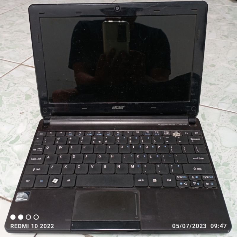 Jual Notebook Acer Aspire One D Intel Atom Ddr Shopee Indonesia