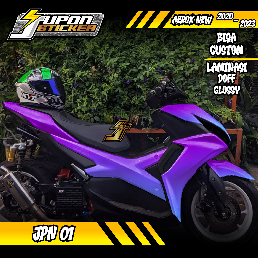 Jual COD Jupon Sticker Decal Fullbody Yamaha AEROX 155 New 2020 2021