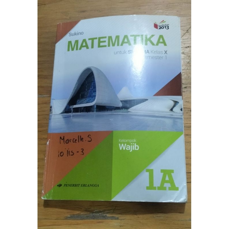 Jual Buku Cetak Matematika Wajib Sma Ma Kelas Semester Penerbit