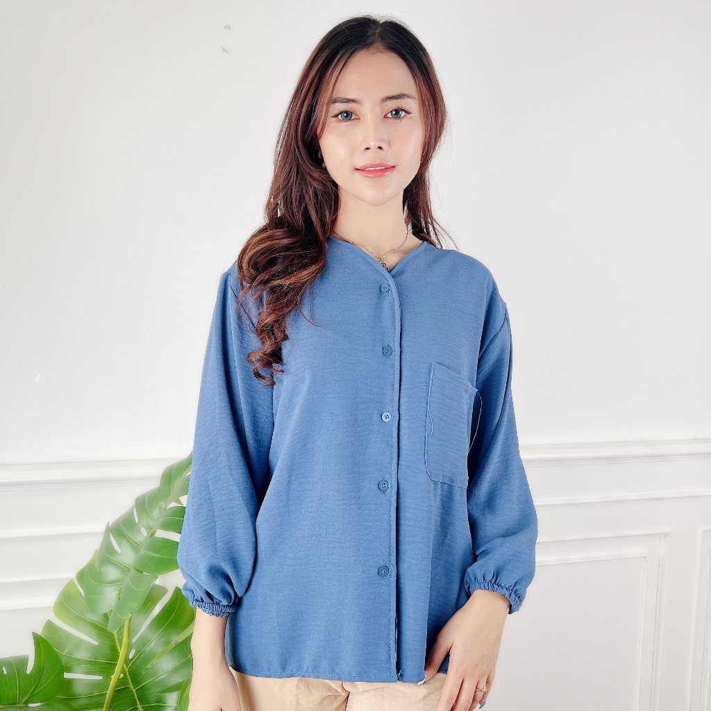 Jual AFI EC PREMIUM AIRFLOW CRINCLE Heva CRINCLE Blouse