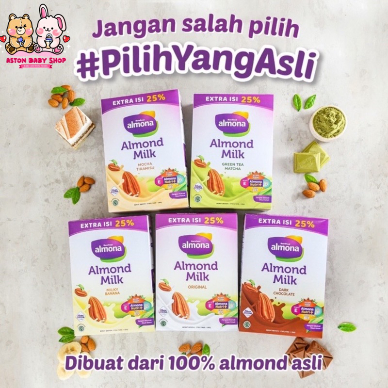 Jual Almona Almond Milk Powder With Daun Katuk Almona Asi Booster Susu